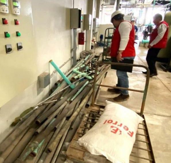 𝗥𝗜𝗘𝗦𝗚𝗢𝗦 𝗘𝗡 𝗠𝗔𝗡𝗧𝗘𝗡𝗜𝗠𝗜𝗘𝗡𝗧𝗢 𝗗𝗘𝗟 𝗦𝗜𝗦𝗧𝗘𝗠𝗔 𝗗𝗘 𝗔𝗚𝗨𝗔 𝗘𝗡 𝗘𝗟 𝗛𝗢𝗦𝗣𝗜𝗧𝗔𝗟 𝗥𝗘𝗚𝗜𝗢𝗡𝗔𝗟 𝗗𝗘 𝗔𝗬𝗔𝗖𝗨𝗖𝗛𝗢