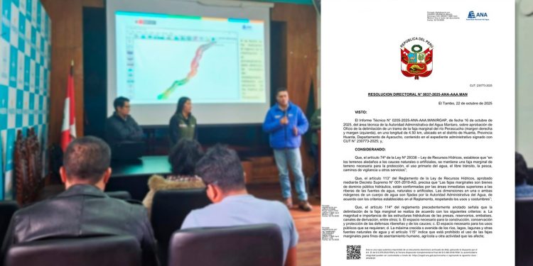 𝗔𝗬𝗔𝗖𝗨𝗖𝗛𝗢: 𝗔𝗡𝗔 𝗣𝗥𝗘𝗦𝗘𝗡𝗧𝗔 𝗘𝗦𝗧𝗨𝗗𝗜𝗢 𝗗𝗘 𝗗𝗘𝗟𝗜𝗠𝗜𝗧𝗔𝗖𝗜𝗢́𝗡 𝗗𝗘 𝗙𝗔𝗝𝗔 𝗠𝗔𝗥𝗚𝗜𝗡𝗔𝗟 𝗗𝗘𝗟 𝗥𝗜́𝗢 𝗣𝗘𝗥𝗔𝗦𝗖𝗨𝗖𝗛𝗢 𝗘𝗡 𝗛𝗨𝗔𝗡𝗧𝗔